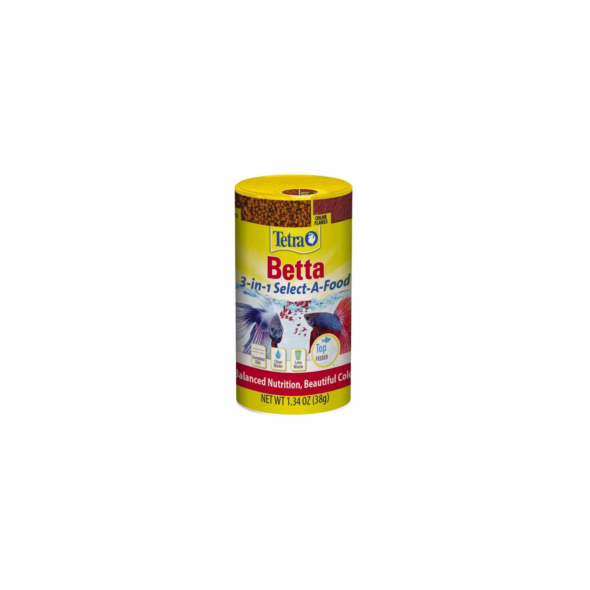Tetra Betta 3-in-1 Select-a-food 38g Expiry 12/25 (038)