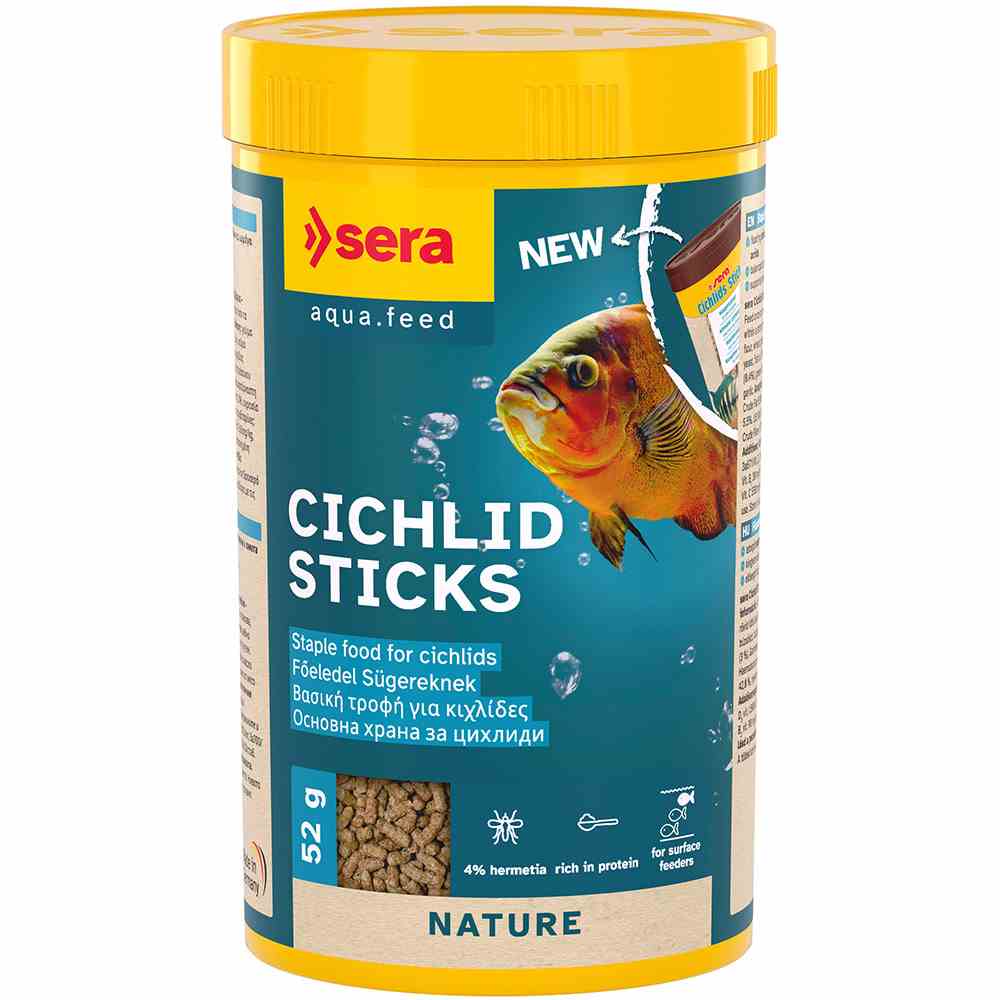 Sera Cichlid Sticks 250ml (52g) (1cm)