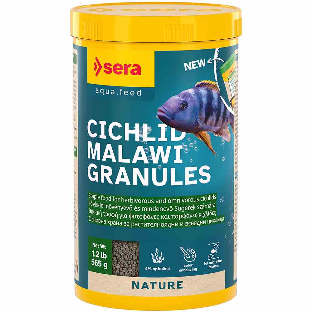 Sera Cichlid Malawi Granules 1000ml (565g) (2cm)