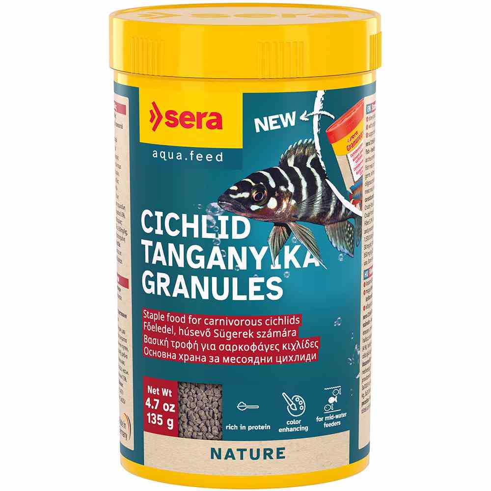 Sera Cichlid Tanganyika Granules 250ml (135g) (1cm)