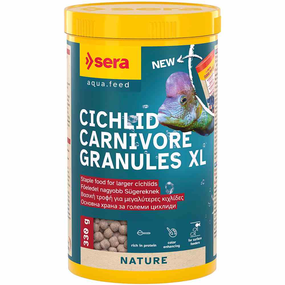 Sera Cichlid Carnivore Granules Xl 1000ml (330g) (1cm)