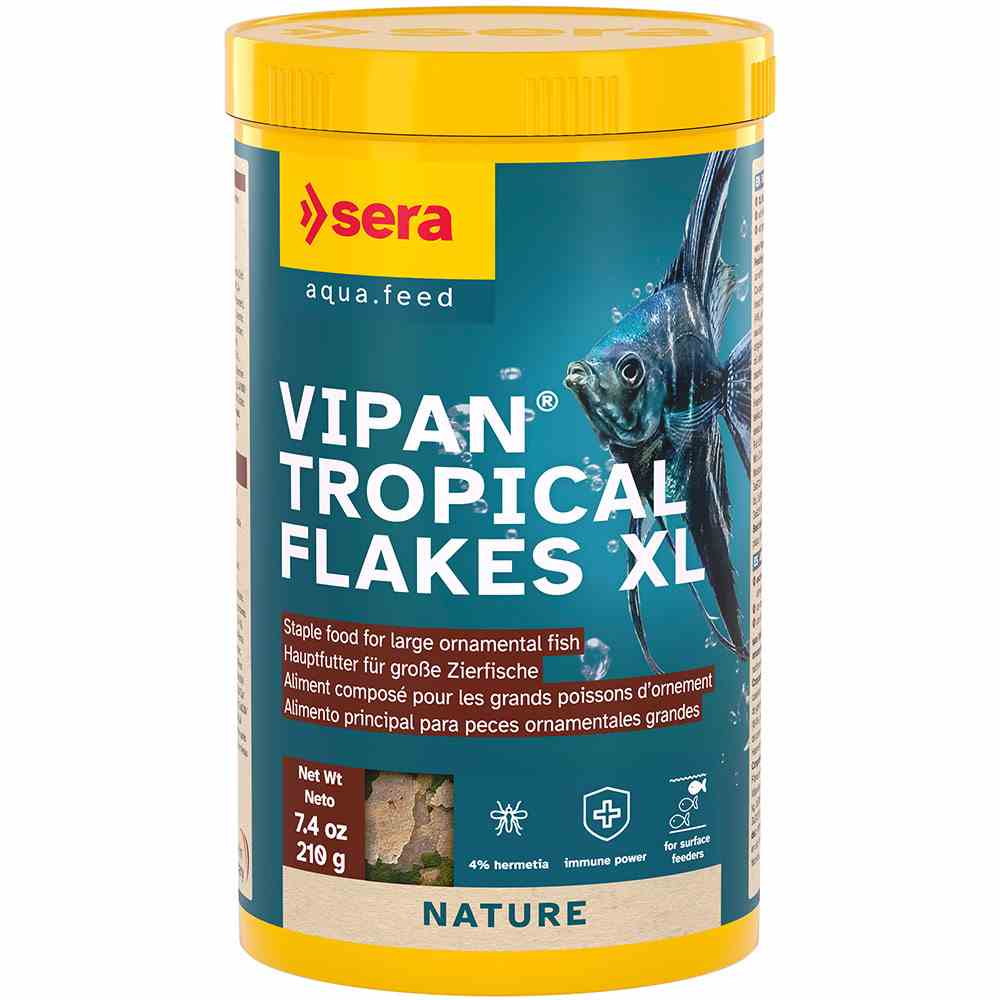 Sera Vipan Tropical Flakes Xl 1000ml (210g) (1cm)