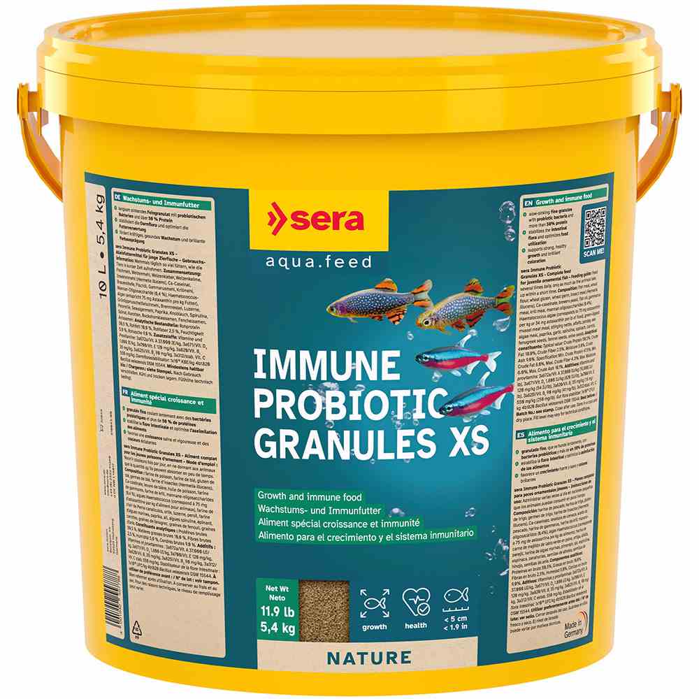 Sera Immune Probiotic Granules Xs 10l (5.4kg) (4cm)