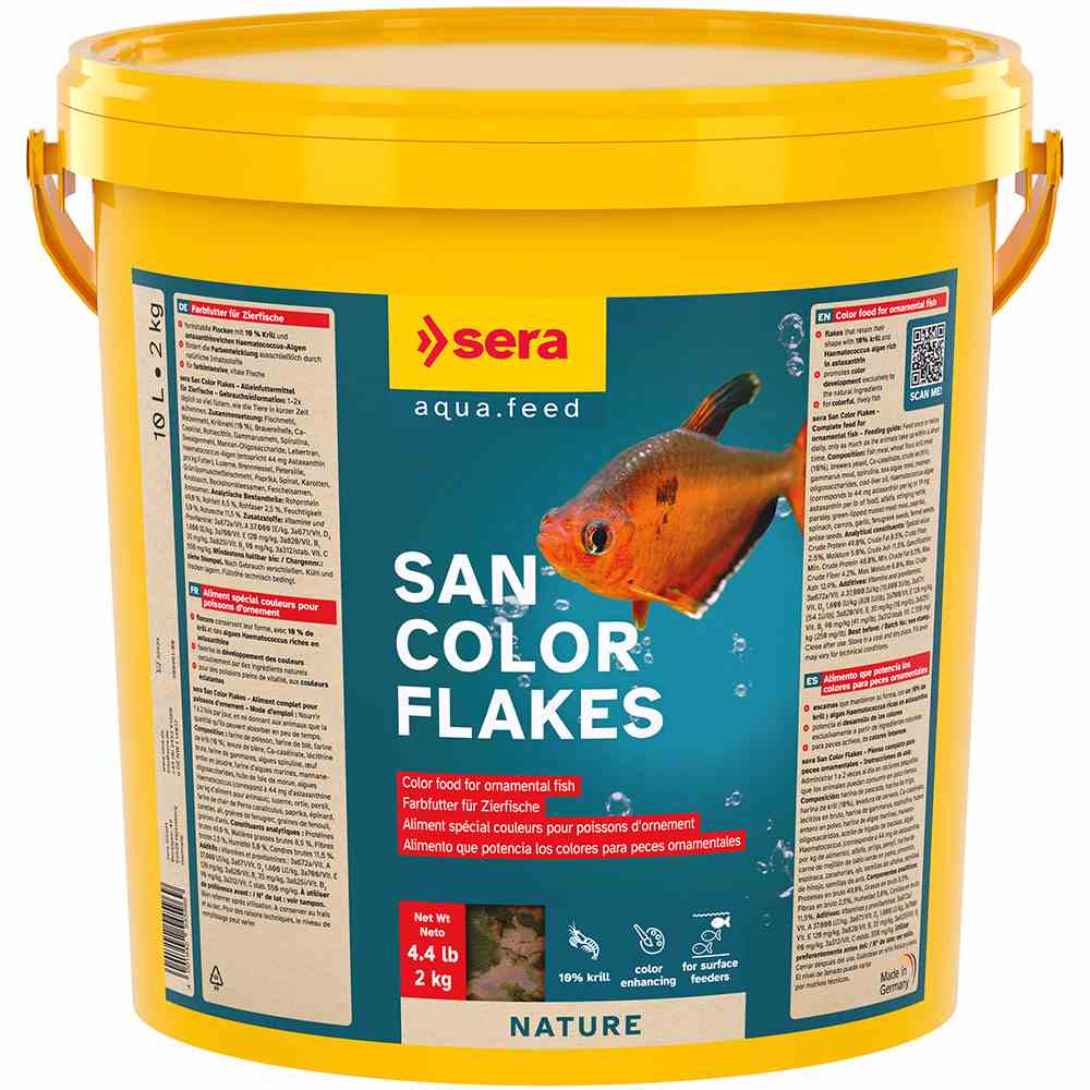 Sera San Color Flakes 10l (2kg) (4cm)