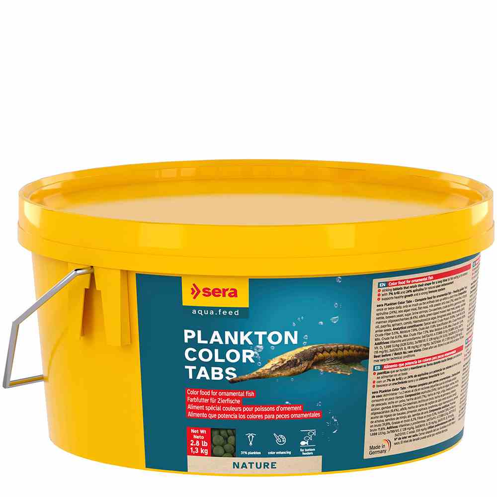 Sera Plankton Color Tabs 2.2l (1.3kg) (3cm)