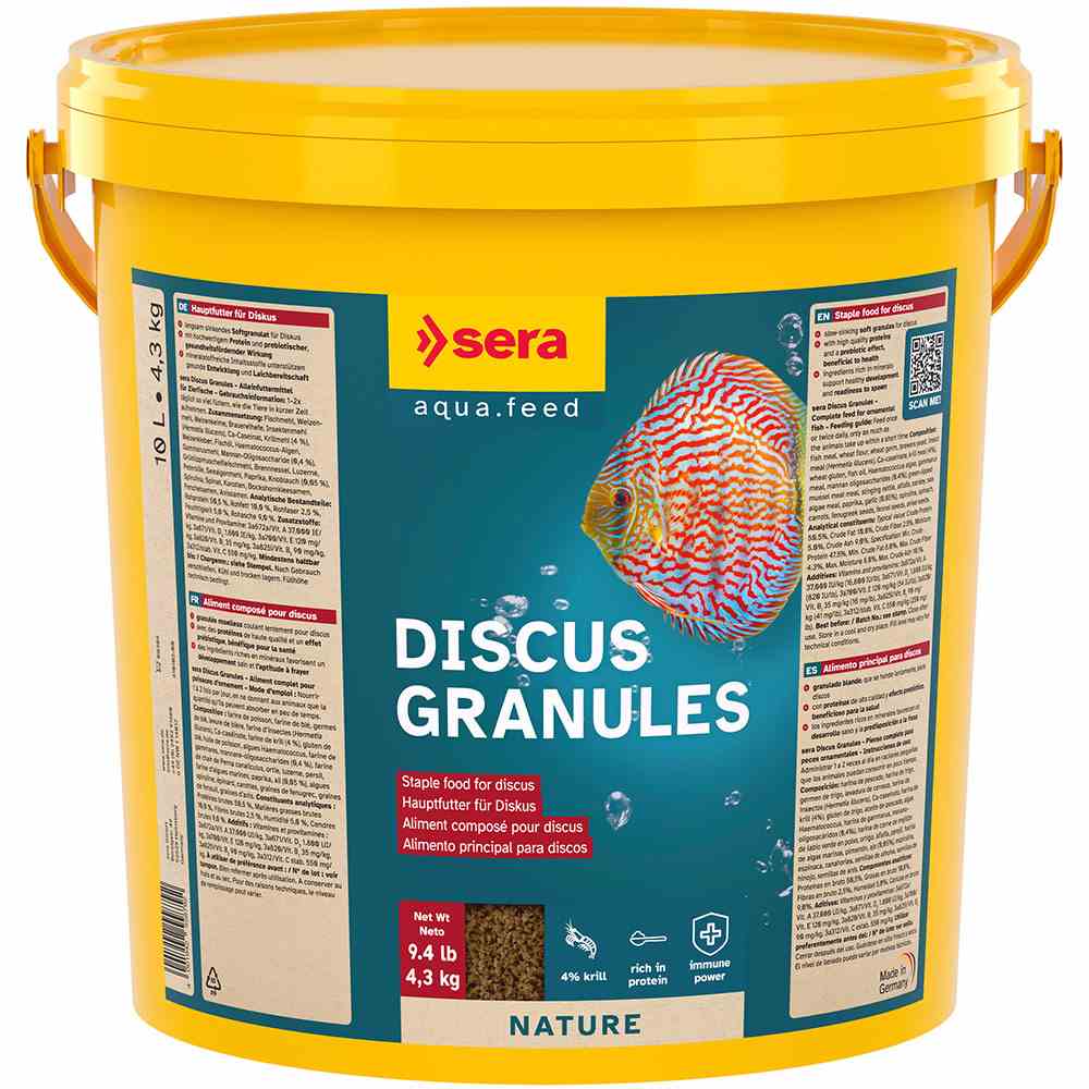 Sera Discus Granules 10l (4.3kg) (4cm)