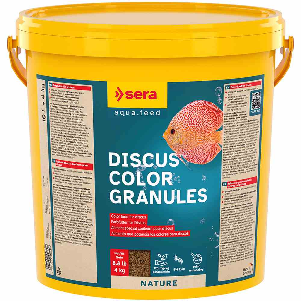 Sera Discus Color Granules 10l (4kg) (3cm)