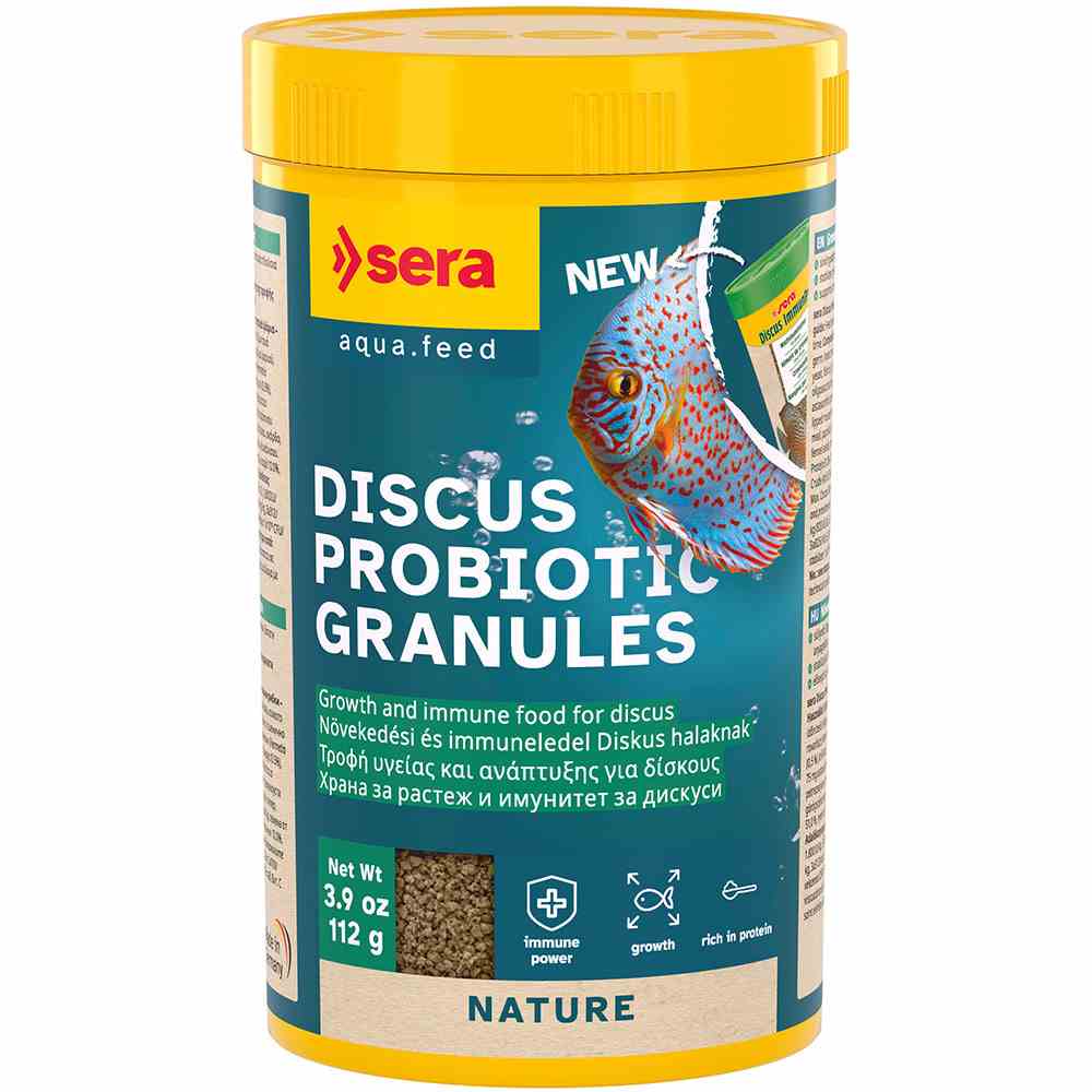 Sera Discus Probiotic Granules 250ml (112g) (2cm)