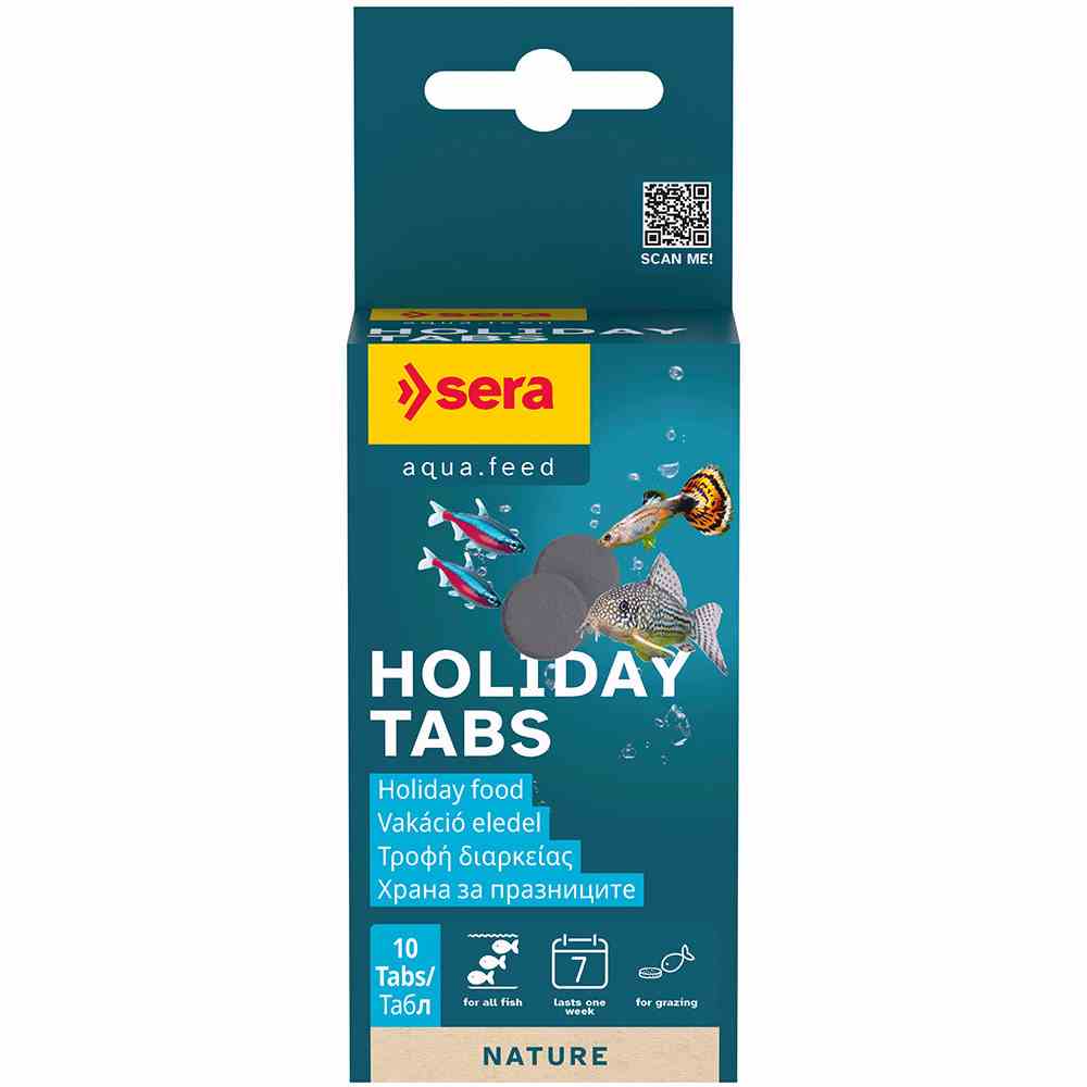 Sera Holiday 10 Tabs (24g) (2cm)