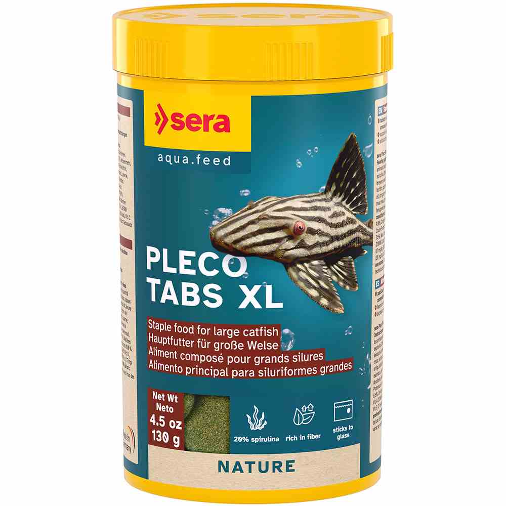 Sera Pleco Tabs Xl 250ml (130g) (1cm)