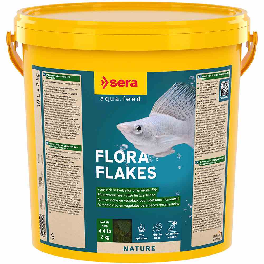 Sera Flora Flakes 10l (2kg) (4cm)